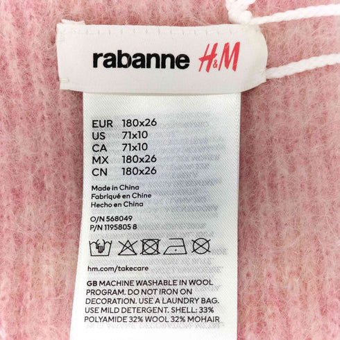 パコラバンヌ Paco Rabanne ビジュー マフラー レディース