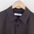 Cornier Super130's WORSTED WOOL SHIRTS|DARK BROWN メンズ JPN:M