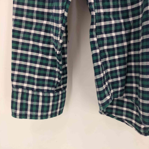 ギャップ Gap OXFORD GREEN PLAID シャツ メンズ JPN:M