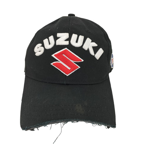 SUZUKI 企業ロゴ 6パネルキャップ メンズ