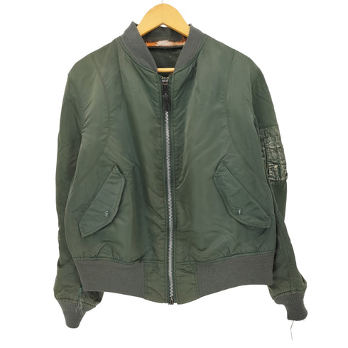 アルファインダストリーズ ALPHA INDUSTRIES theadamsandriver MA-1 リメイクフライトジャケット メンズ JPN:L