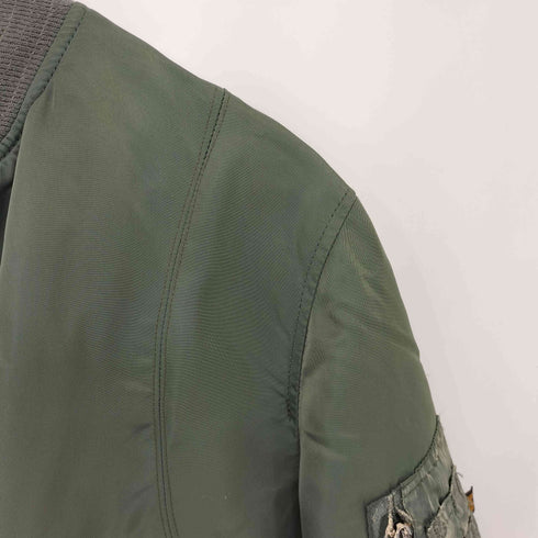 アルファインダストリーズ ALPHA INDUSTRIES theadamsandriver MA-1 リメイクフライトジャケット メンズ JPN:L