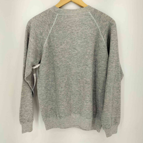 ヘインズ Hanes 80S USA製 プリント ラグラン スウェット メンズ import:M