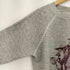 ヘインズ Hanes 80S USA製 プリント ラグラン スウェット メンズ import:M
