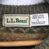 エルエルビーン L.L.Bean 80S スコットランド製 ウール 総柄 ニット メンズ import:L