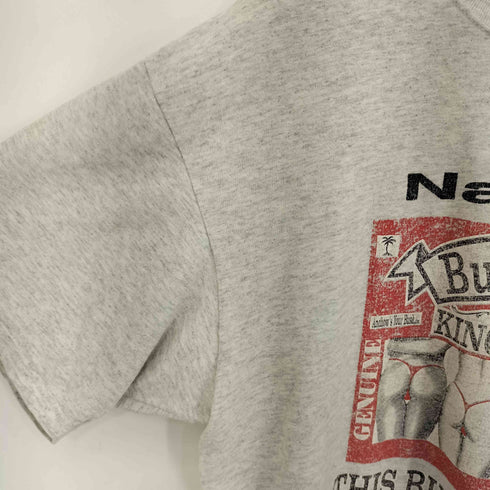 アンビル Anvil Buttwiser Print T-Shirt バドワイザー 半袖プリントTシャツ メンズ import:XL