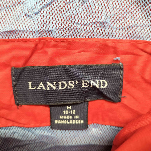 ランズエンド LANDS END 企業ロゴ刺繍ナイロンスウィングトップ メンズ M