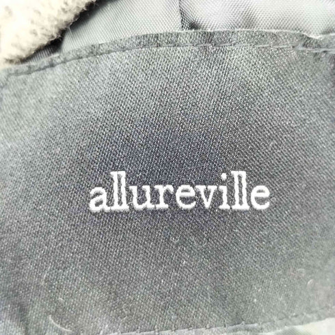 アルアバイル allureville ショールカラー ダウン ショート コート レディース JPN:1