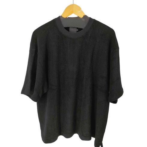 コムアーチ comm arch パイル地 クルーネックTシャツ メンズ 4