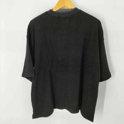 コムアーチ comm arch パイル地 クルーネックTシャツ メンズ 4