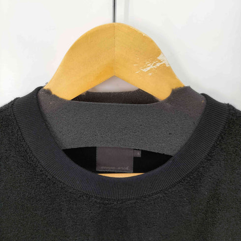 コムアーチ comm arch パイル地 クルーネックTシャツ メンズ 4
