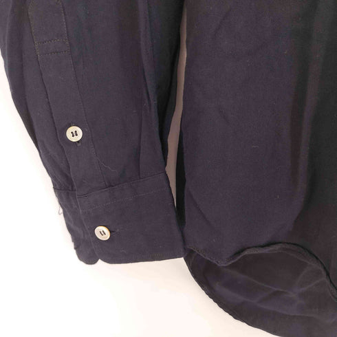 トキオクマガイ TOKIO KUMAGAI HOMME DE NUIT 80S~90S レーヨンオープンカラーシャツ 両フラップ ブラック アーカイブ メンズ JPN:46