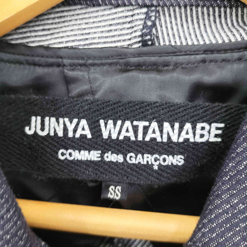 ジュンヤワタナベコムデギャルソン JUNYA WATANABE COMME des GARCONS 07SS AD2006 デニムパイピングジャケット レディース SS