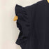 ローブドシャンブルコムデギャルソン robe de chambre COMME des GARCONS 99AW AD1999 袖フリル ウール縮絨ノースリーブワンピース レディース