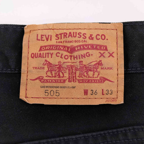 リーバイス Levis 2009年製 フィリピン製 505 ジッパーフライ メンズ W36 L33