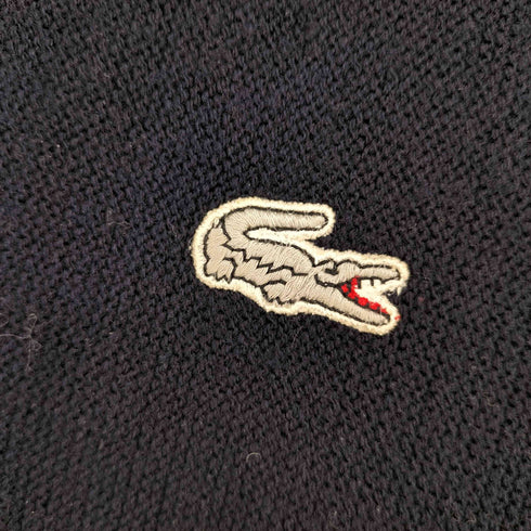 シュミーズラコステ CHEMISE LACOSTE スペイン製 アクリルカーディガン メンズ import:M