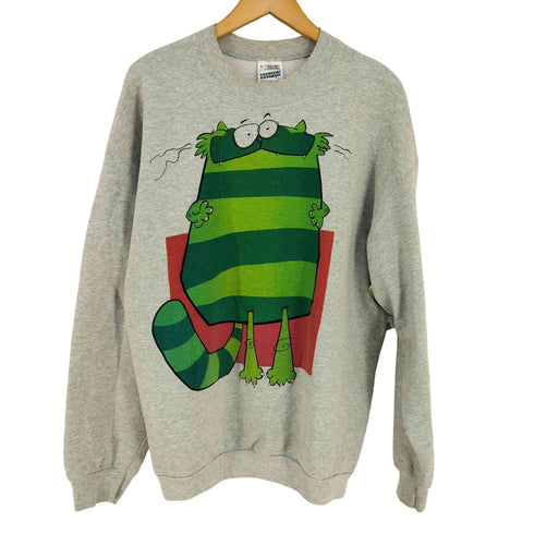 スクリーンスターズ SCREEN STARS アイルランド製 CRUCKAZ designs クルーネックスウェット メンズ import:XL