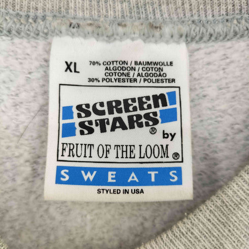 スクリーンスターズ SCREEN STARS アイルランド製 CRUCKAZ designs クルーネックスウェット メンズ import:XL
