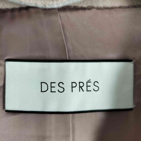 デプレ DES PRES ダブルフェイス ウールコート レディース 38