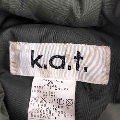 K.A.T. リップストップ ダウンベスト レディース JPN:M