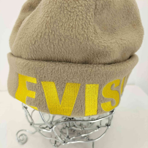 エヴィス EVISU フロントロゴ フリースビーニー メンズ