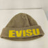 エヴィス EVISU フロントロゴ フリースビーニー メンズ