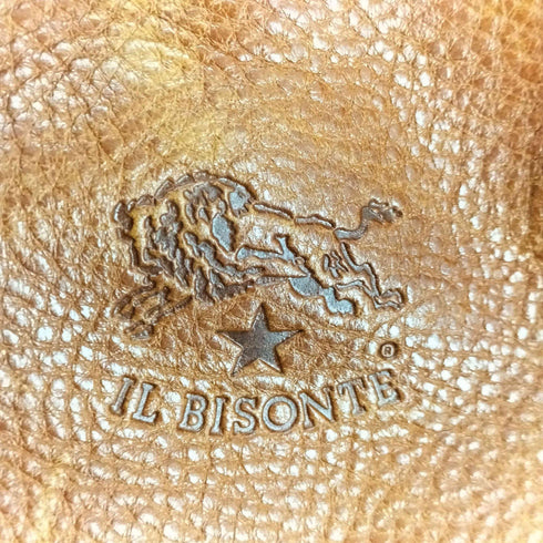 イルビゾンテ IL BISONTE イタリア製 レザーショルダーバッグ メンズ