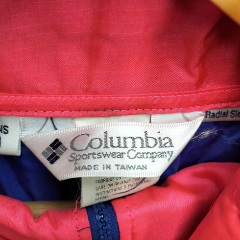 コロンビア Columbia 90S 三角タグ ハーフジップジャケット メンズ JPN:M