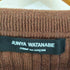 ジュンヤワタナベコムデギャルソン JUNYA WATANABE COMME des GARCONS リブライン ハーフジップニット レディース