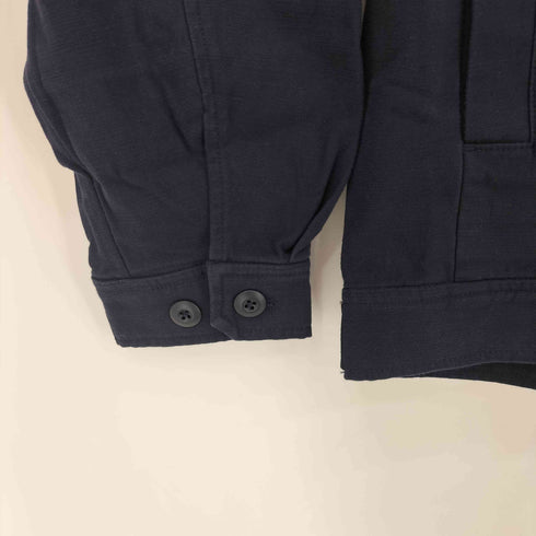 ESPIONAGE N37 56 コットンサテンミリタリーシャツジャケット メンズ import:M