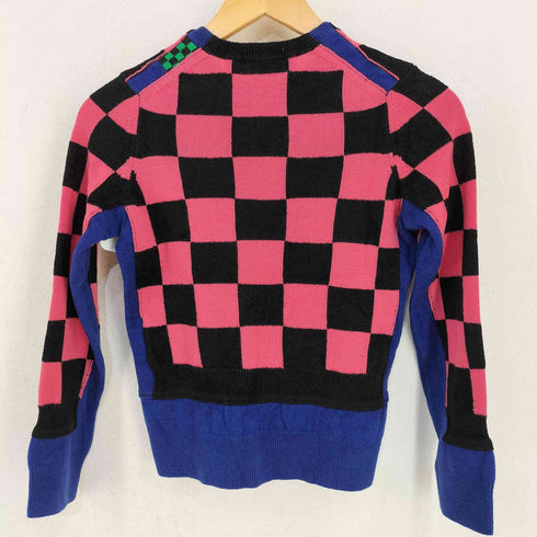 コムデギャルソン COMME des GARCONS チェッカーフラッグ ドッキングニット レディース