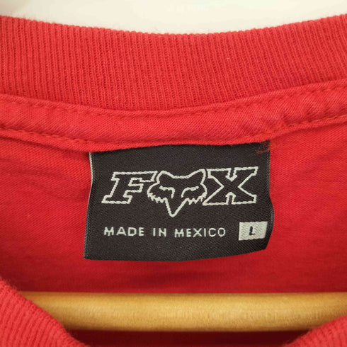 フォックスレーシング FOX RACING メキシコ製 ロングスリーブカットソー メンズ import:L