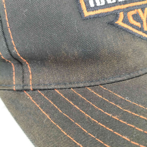 ハーレーダビッドソン HARLEY-DAVIDSON カラーステッチ ロゴキャップ メンズ