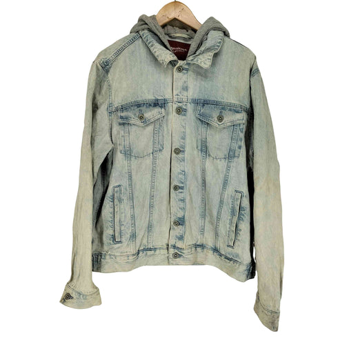 アリゾナジーン ARIZONA JEAN フード付きデニムジャケット メンズ JPN:L