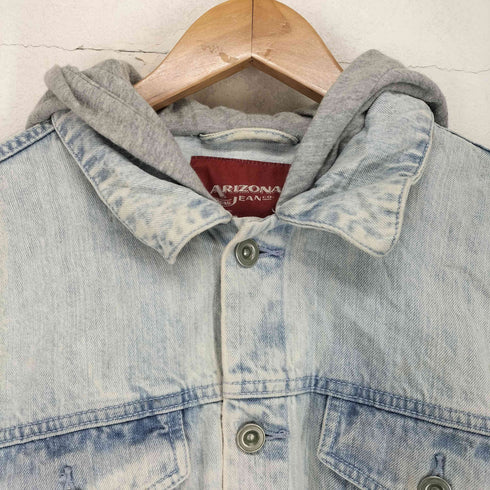 アリゾナジーン ARIZONA JEAN フード付きデニムジャケット メンズ JPN:L