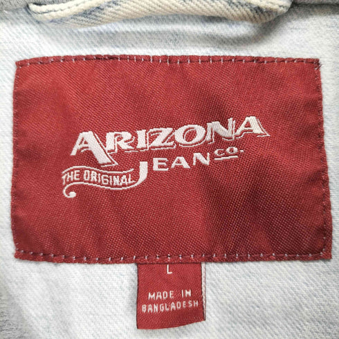 アリゾナジーン ARIZONA JEAN フード付きデニムジャケット メンズ JPN:L