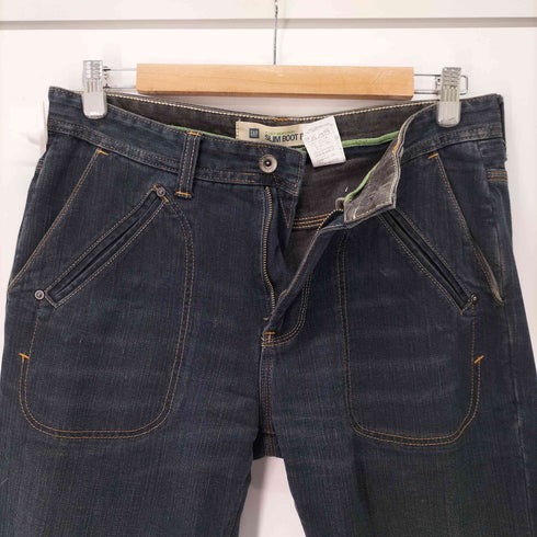 ギャップ Gap SLIM BOOT FIT ヴィンテージライクブーツカットインディゴデニム メンズ 32x30