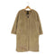 ダブルクローゼット w closet フェイクファー ノーカラーコート レディース FREE
