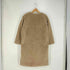 ダブルクローゼット w closet フェイクファー ノーカラーコート レディース FREE