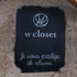 ダブルクローゼット w closet フェイクファー ノーカラーコート レディース FREE