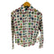 ポールスミスブラック Paul Smith BLACK サークル ペイント 総柄 L/S シャツ レディース EUR:40