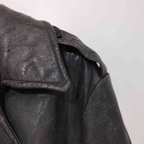 OJE SKINNBEKLADNAD 40~50s Swedish Leather Jacket メンズ