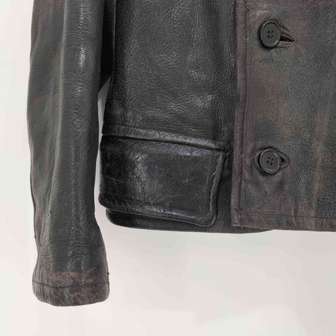 OJE SKINNBEKLADNAD 40~50s Swedish Leather Jacket メンズ