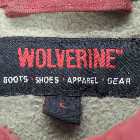 ウルヴァリン WOLVERINE 裏地フリースシャツジャケット メンズ JPN:L