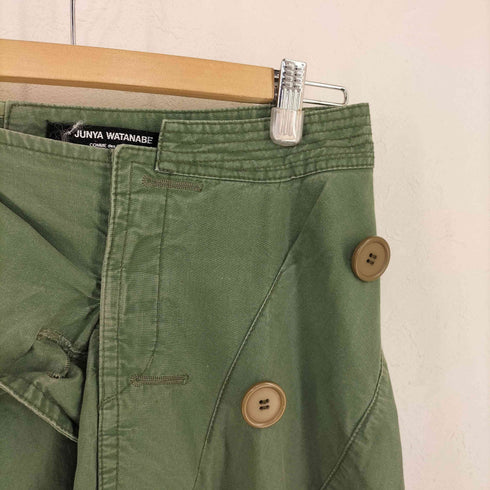 ジュンヤワタナベコムデギャルソン JUNYA WATANABE COMME des GARCONS 06SS 再構築 ミリタリースカート レディース JPN:XS