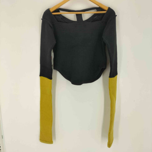 ヴィアヴァンダ viavanda EXTRA LONG SLEEVE RIB TOP レディース FREE
