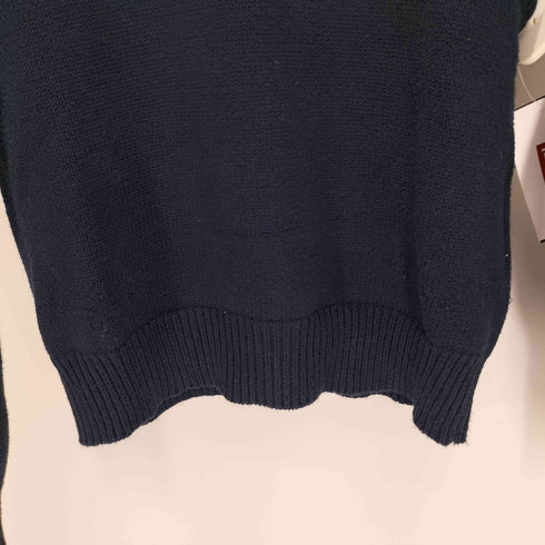 ラルフローレン RALPH LAUREN ポニー 刺繍 タートルネック コットン ニット セーター レディース import:M