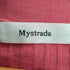 マイストラーダ mystrada フロントボタンリブニットワンピース レディース 38