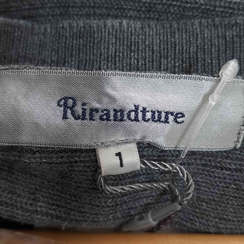 リランドチュール Rirandture ドルマンフレアニットワンピース レディース JPN:1