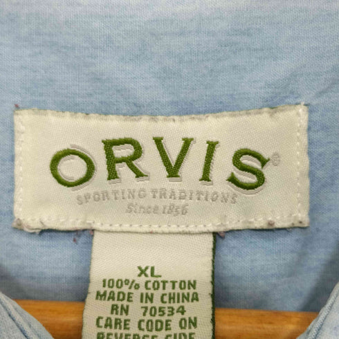 オービス ORVIS 90-2000s シャンブレーワークシャツ レディース XL